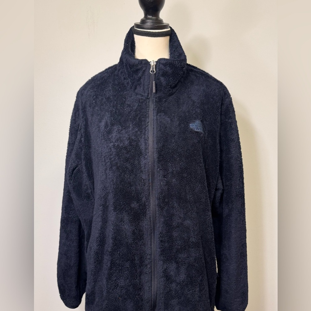 THE NORTH FACE ultra soft fleece jacket. Navy Blue. Women’s XXL.